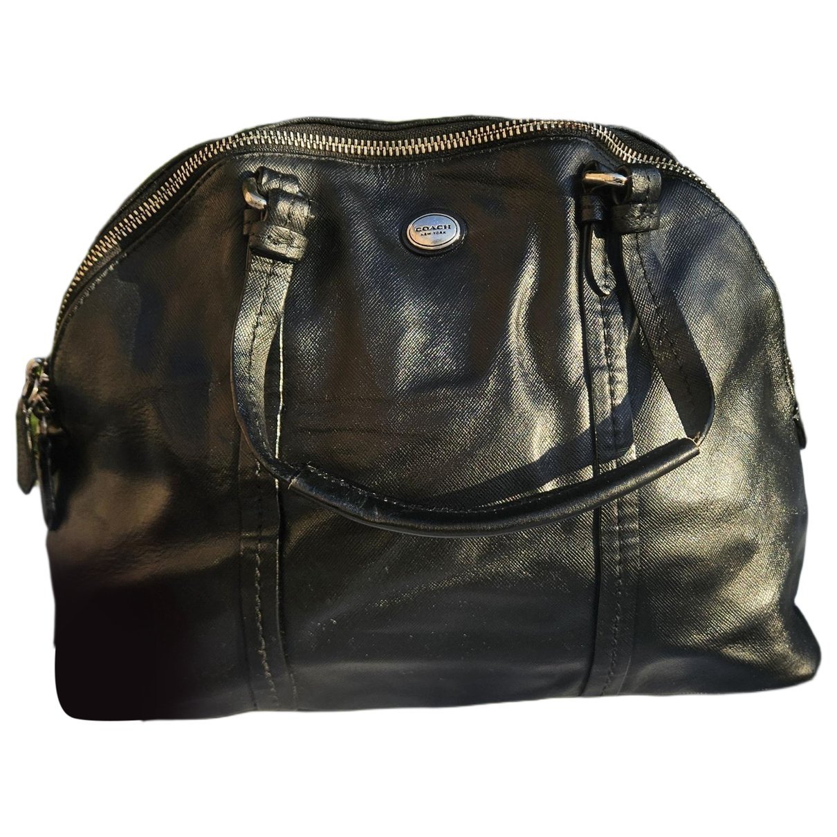 Leather satchel