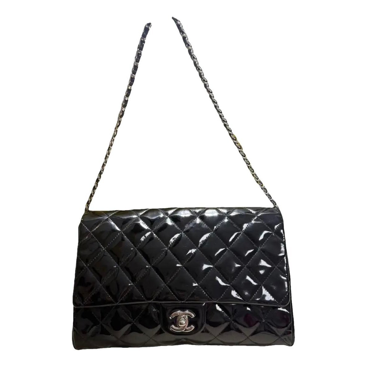 Chanel 19 patent leather crossbody bag