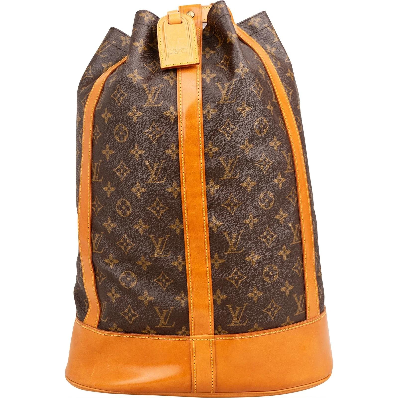 Louis Vuitton Randonnée leather backpack
