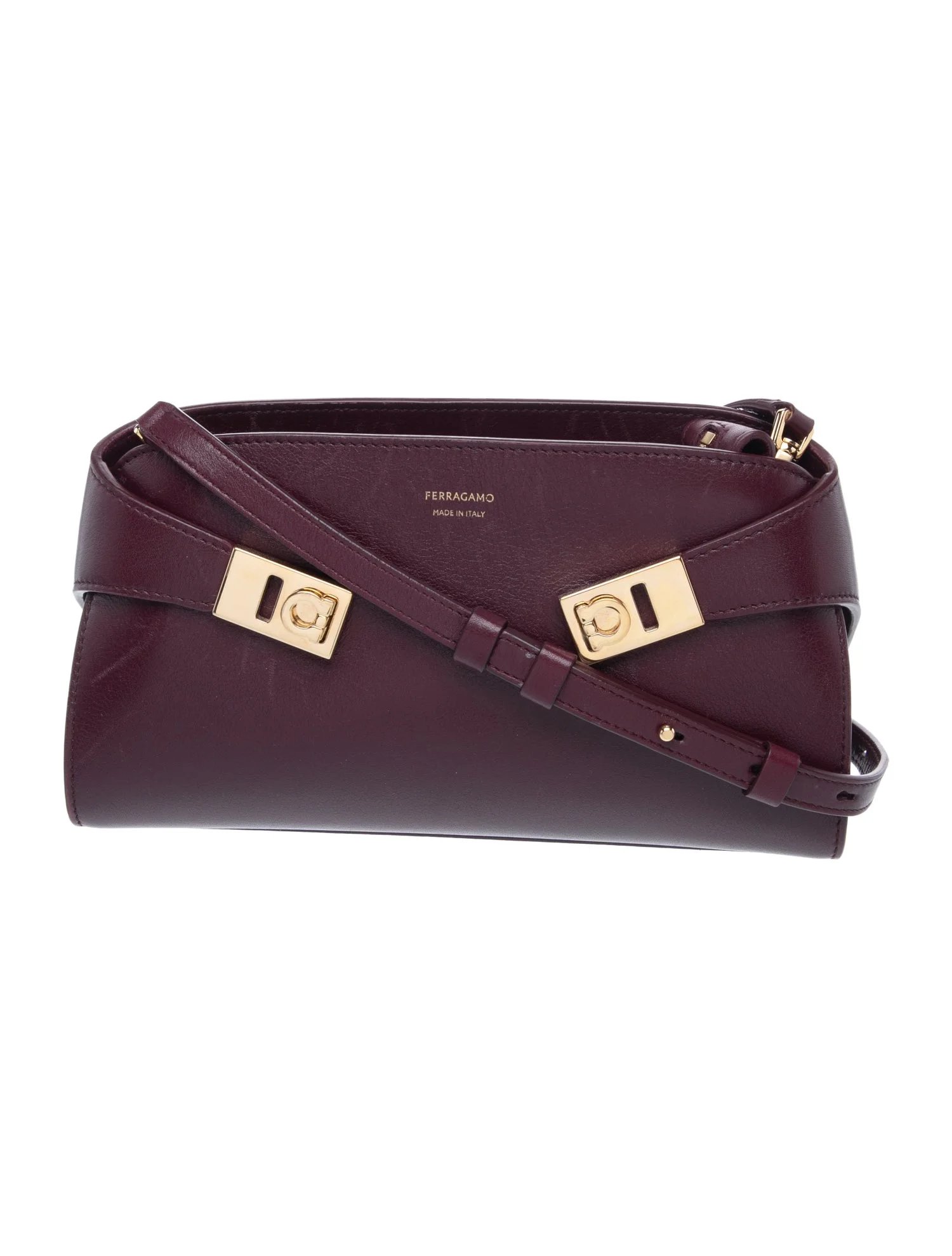 Leather Hug Crossbody Bag Mini