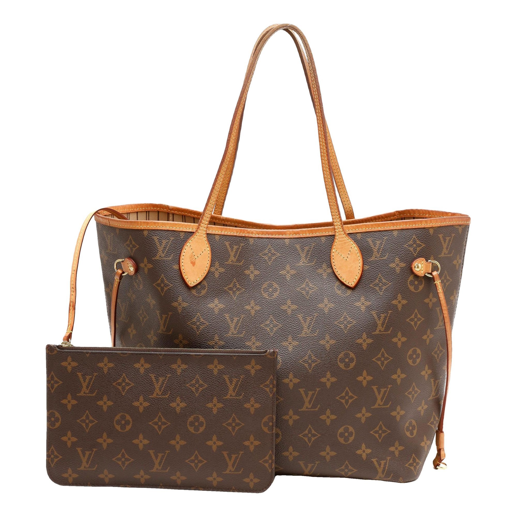 Neverfull leather tote