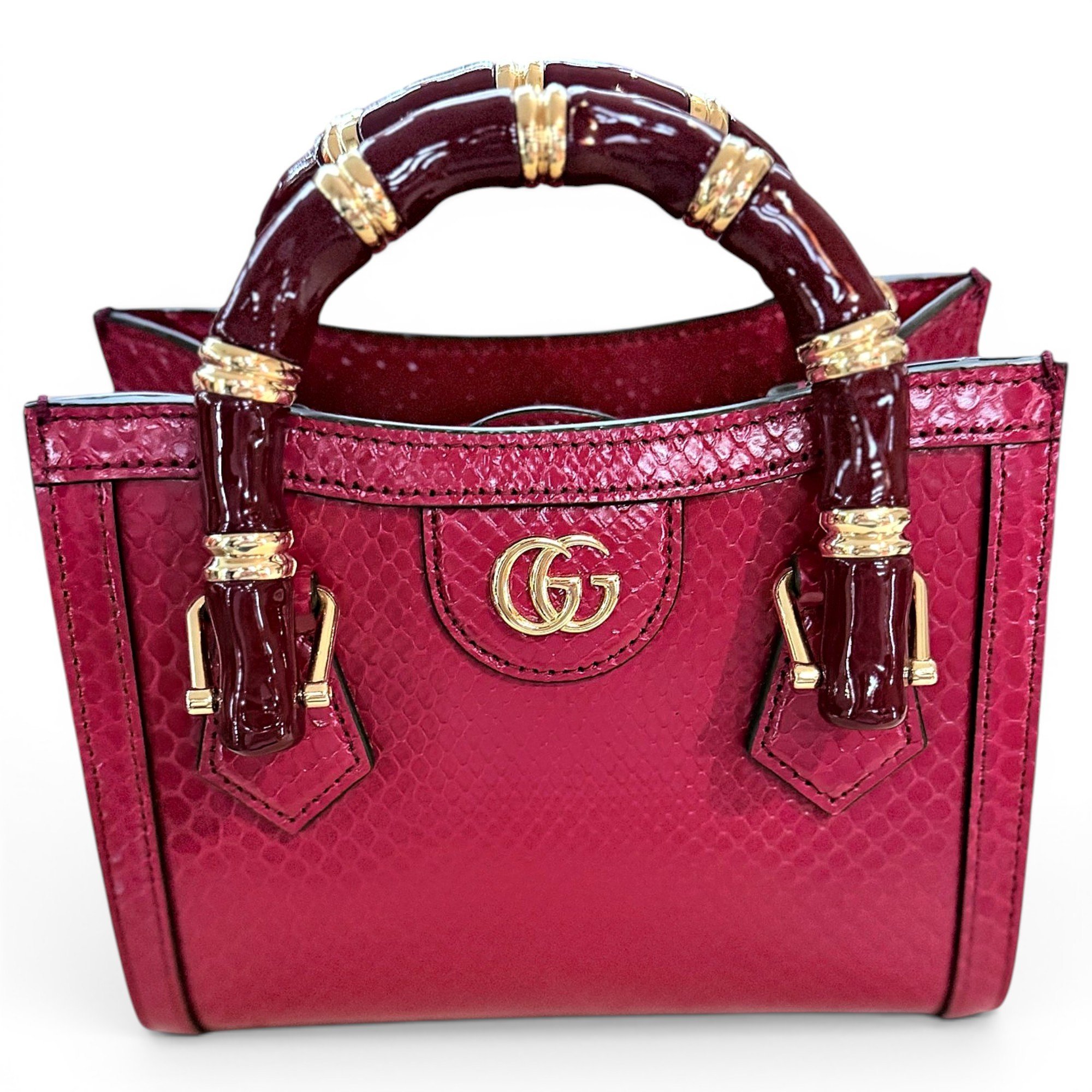 Diana python handbag