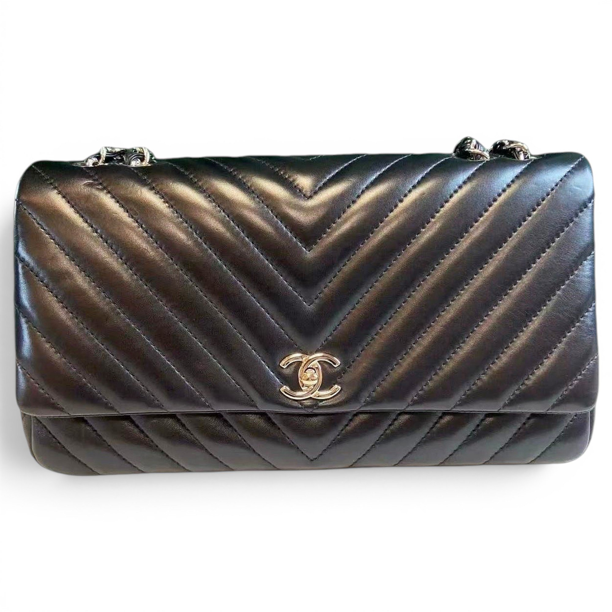 All About Chains leather handbag
