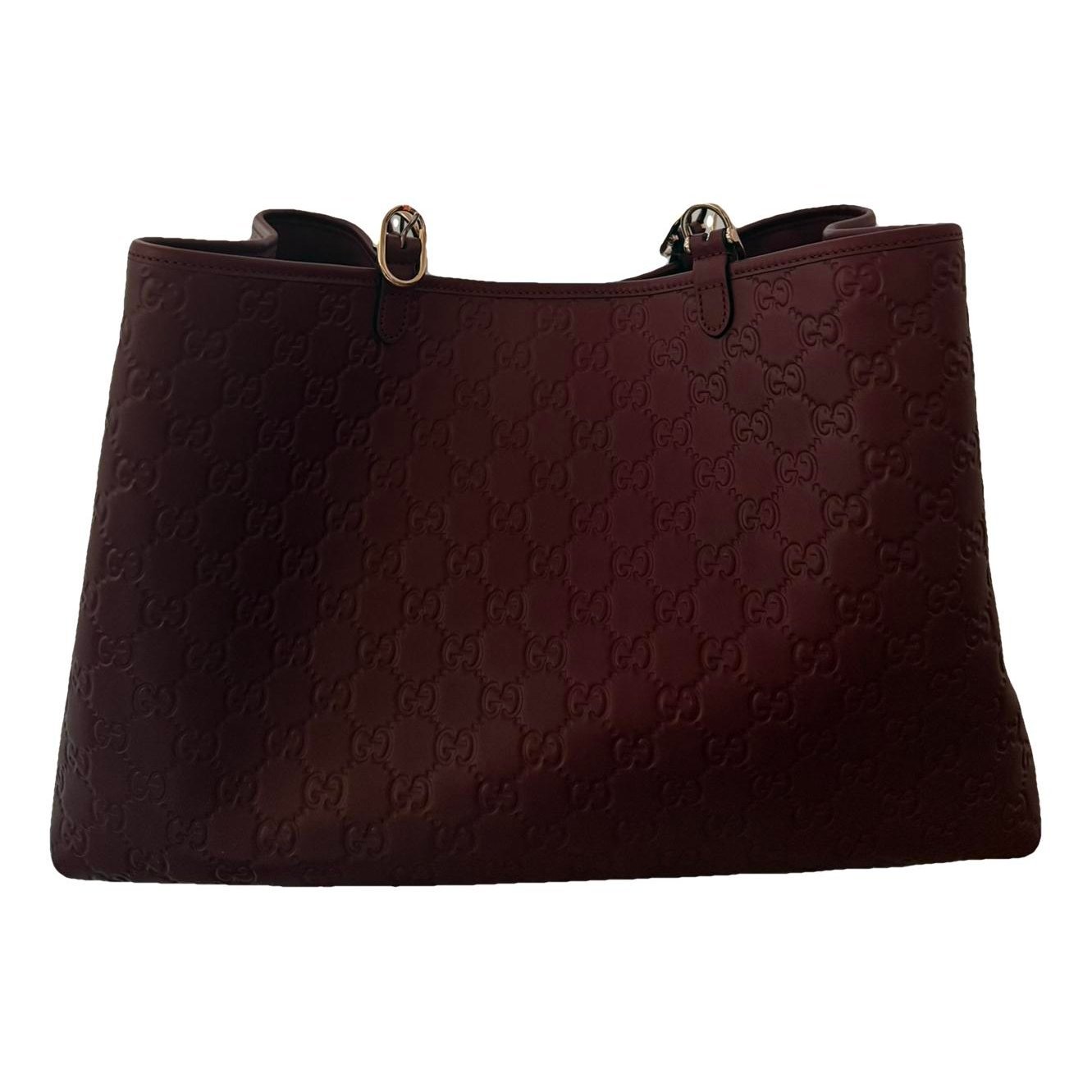 Leather handbag