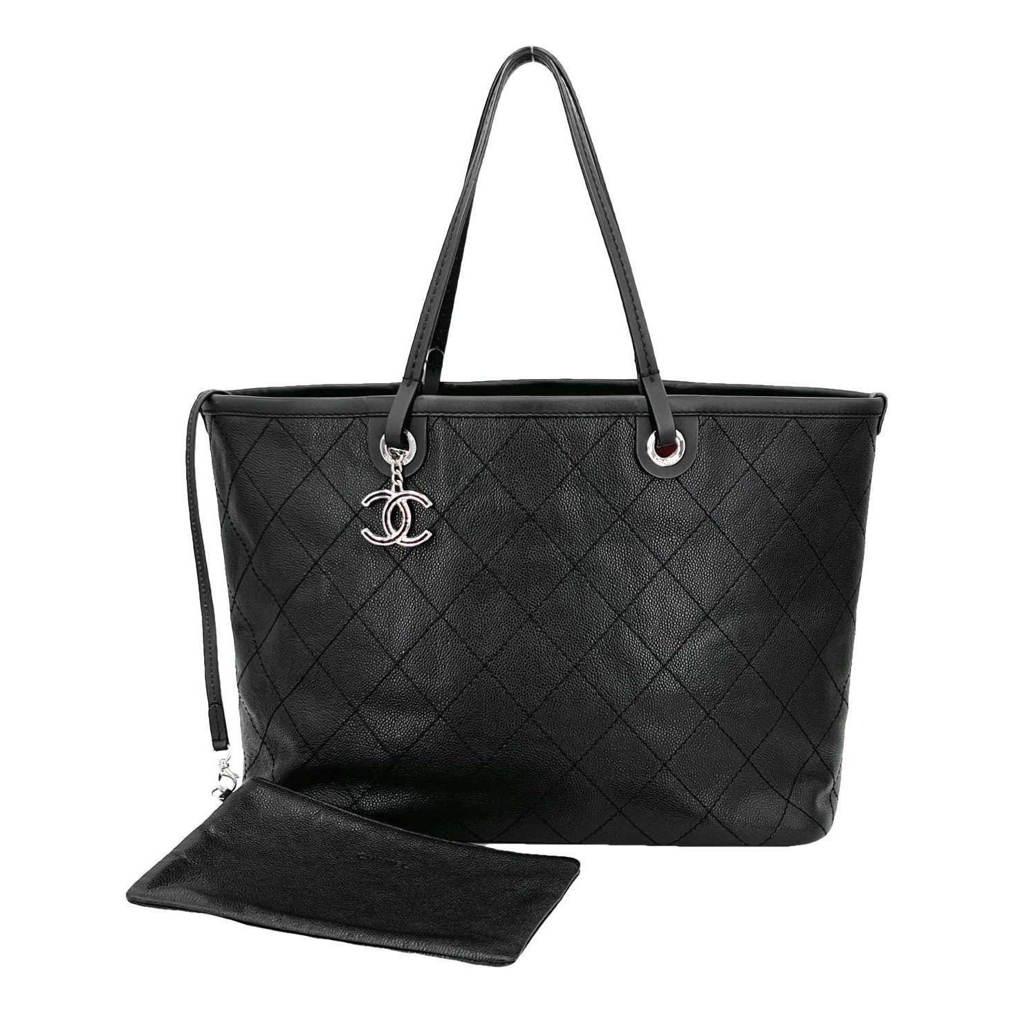 Leather tote