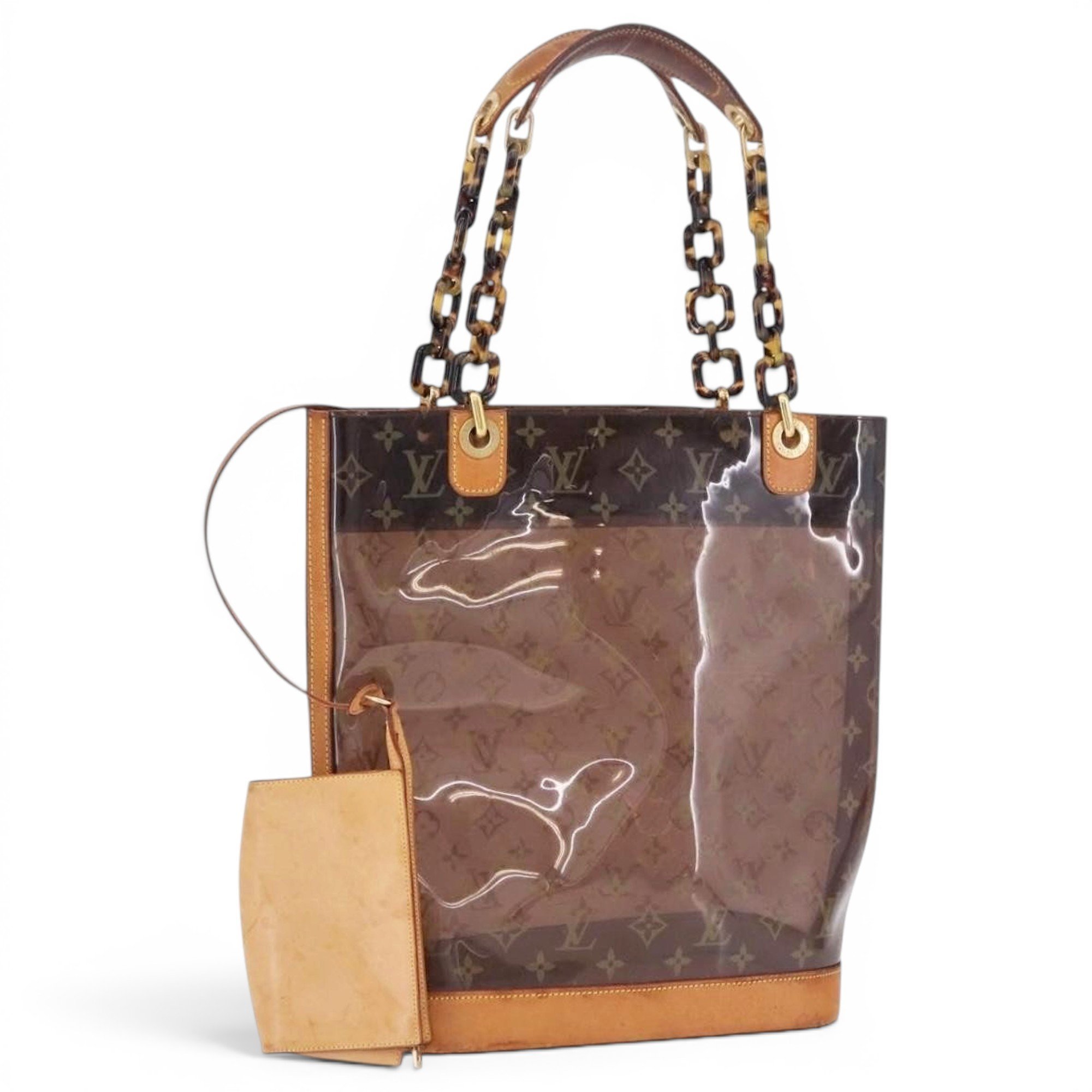Ambre leather tote