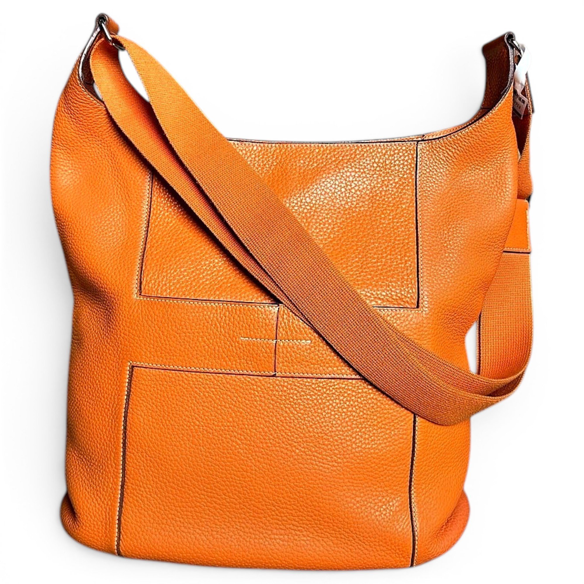 Leather crossbody bag