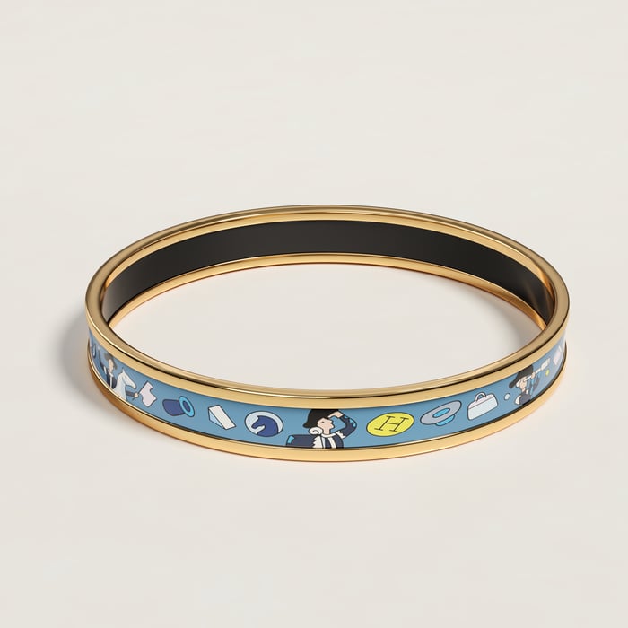 Écume l'Epopee d'Hermès Bangle