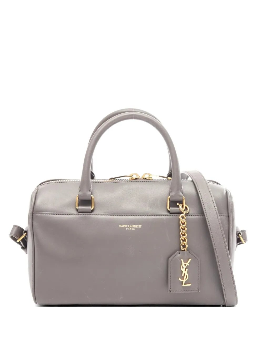 2000s Baby Duffle leather tote bag