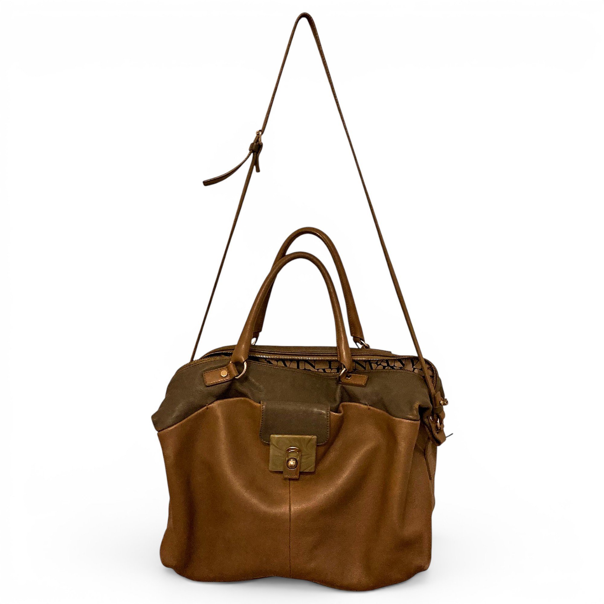 Leather crossbody bag