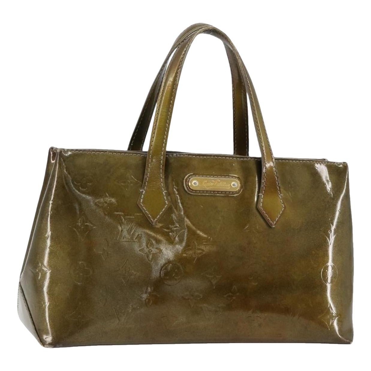 Wilshire patent leather handbag