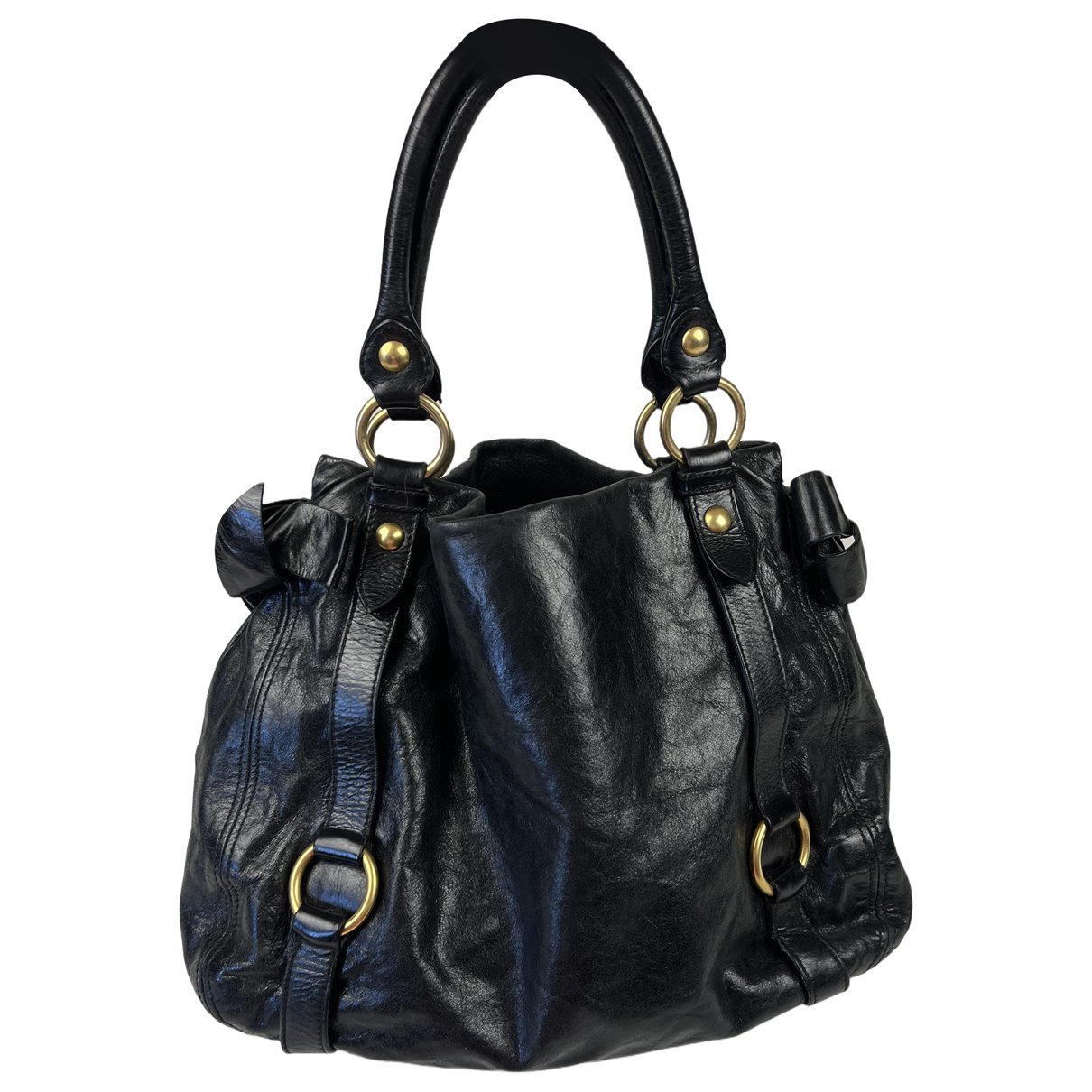 Vitello leather handbag