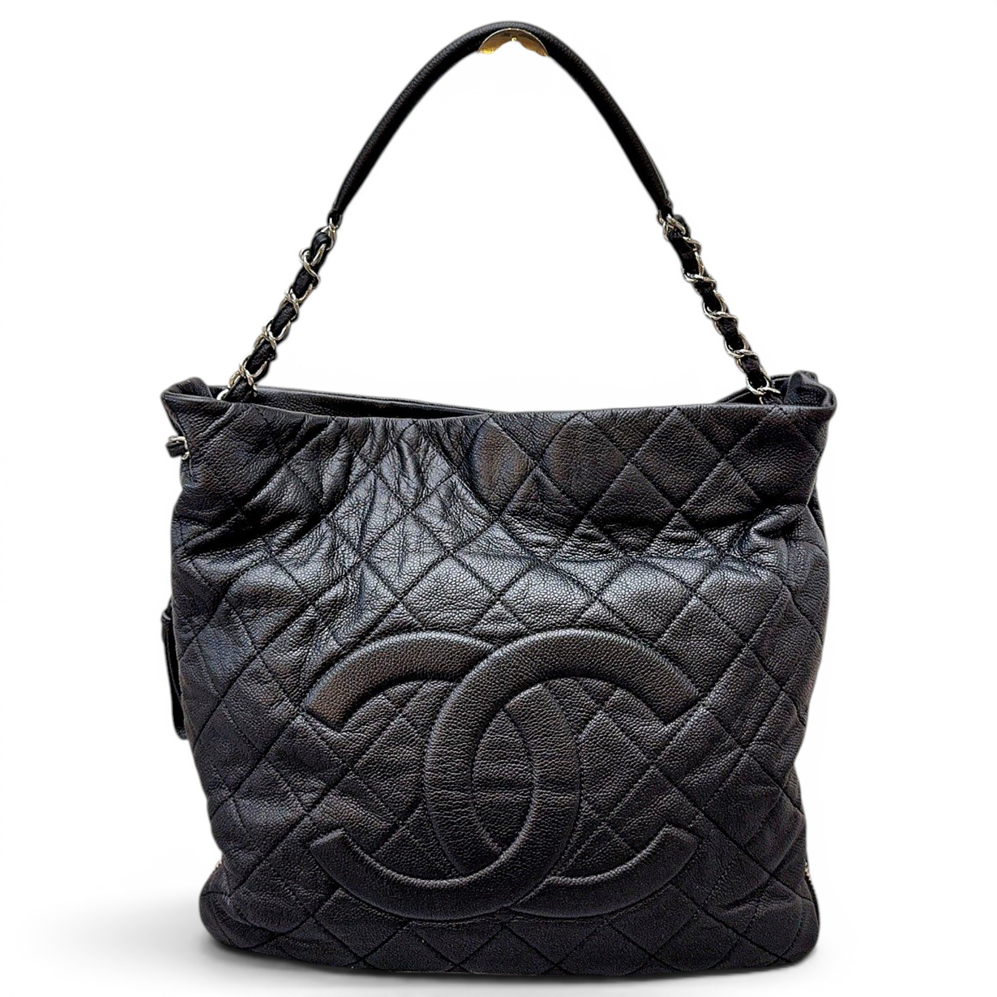 Leather tote