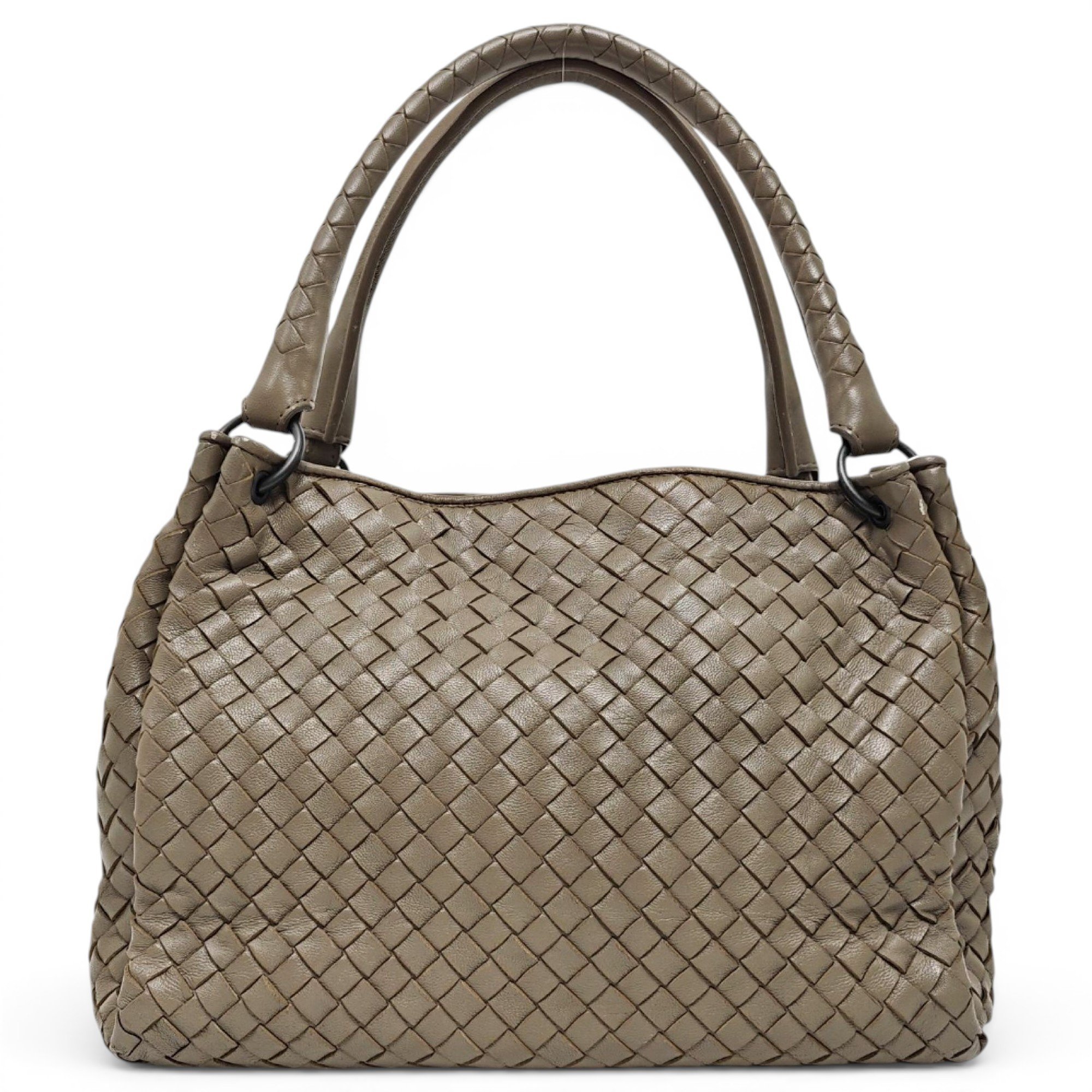 Parachute leather tote