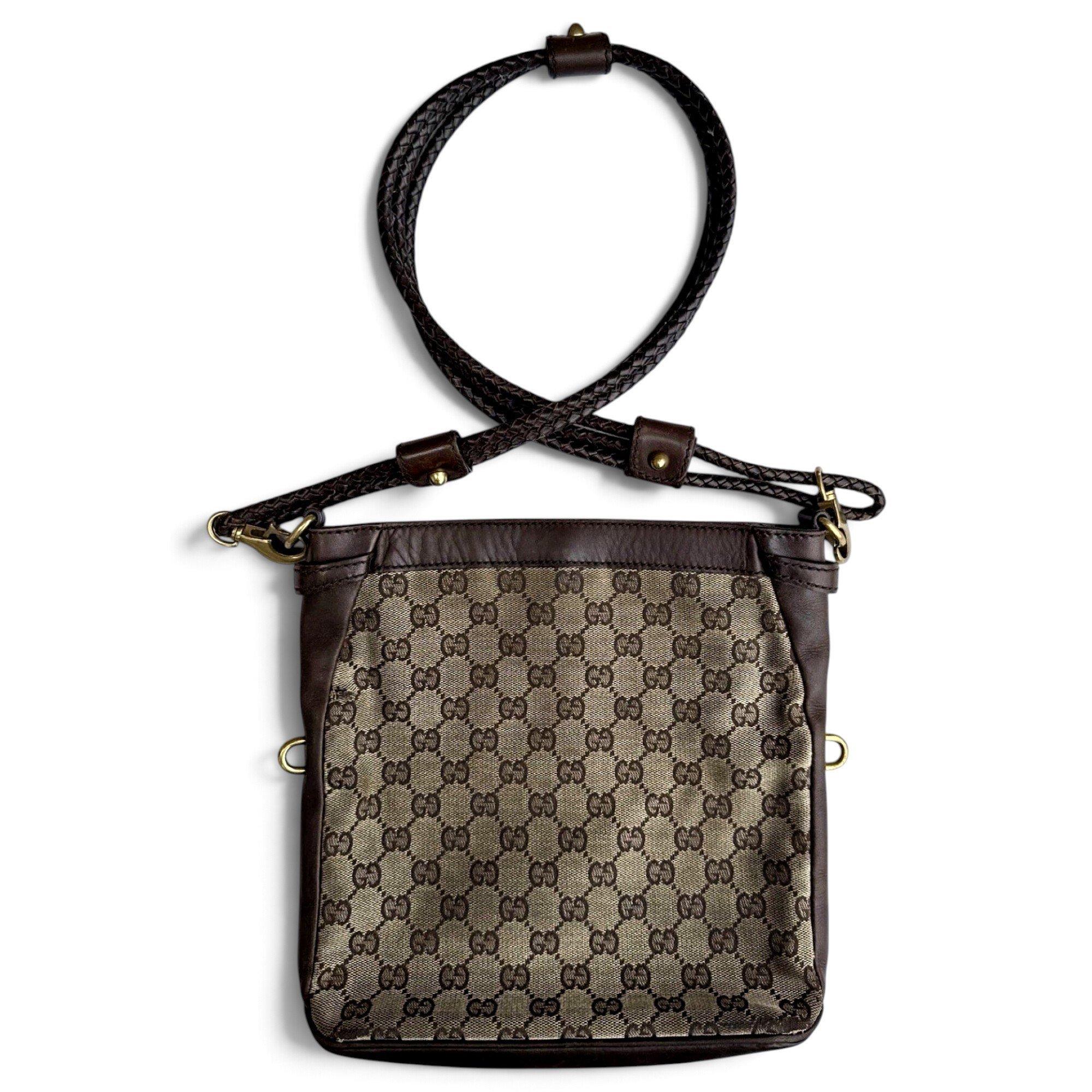 Leather crossbody bag
