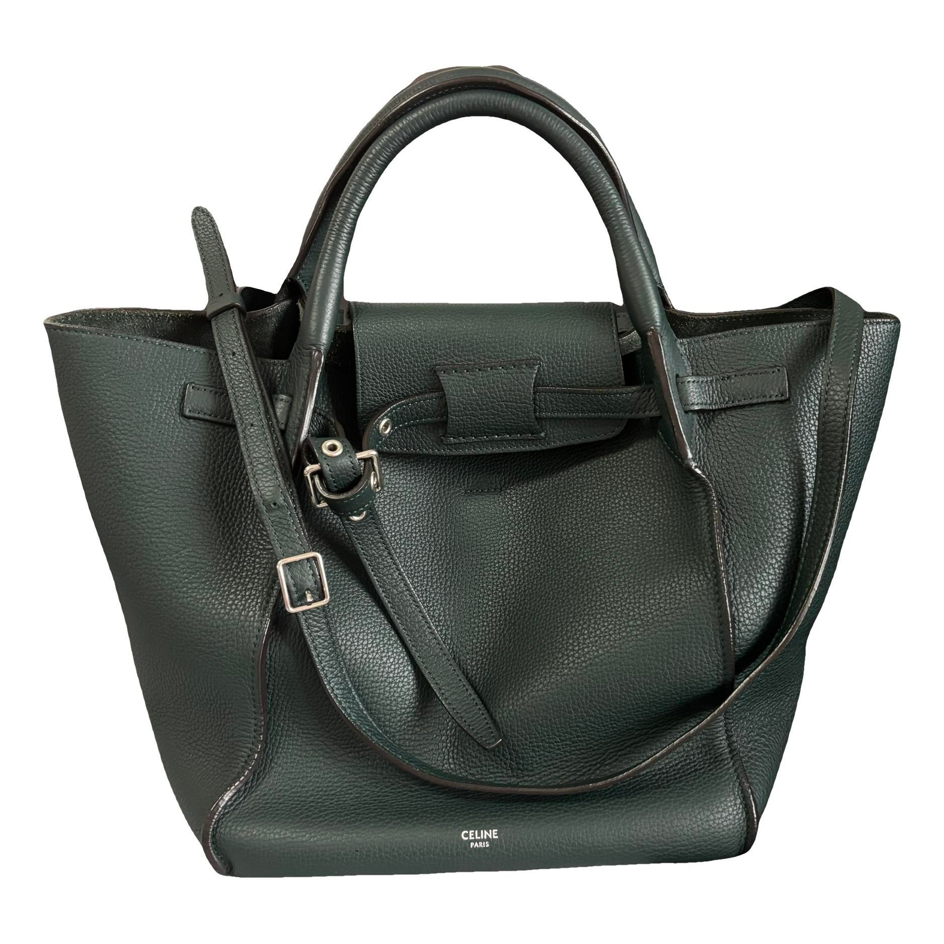 Big Bag leather handbag