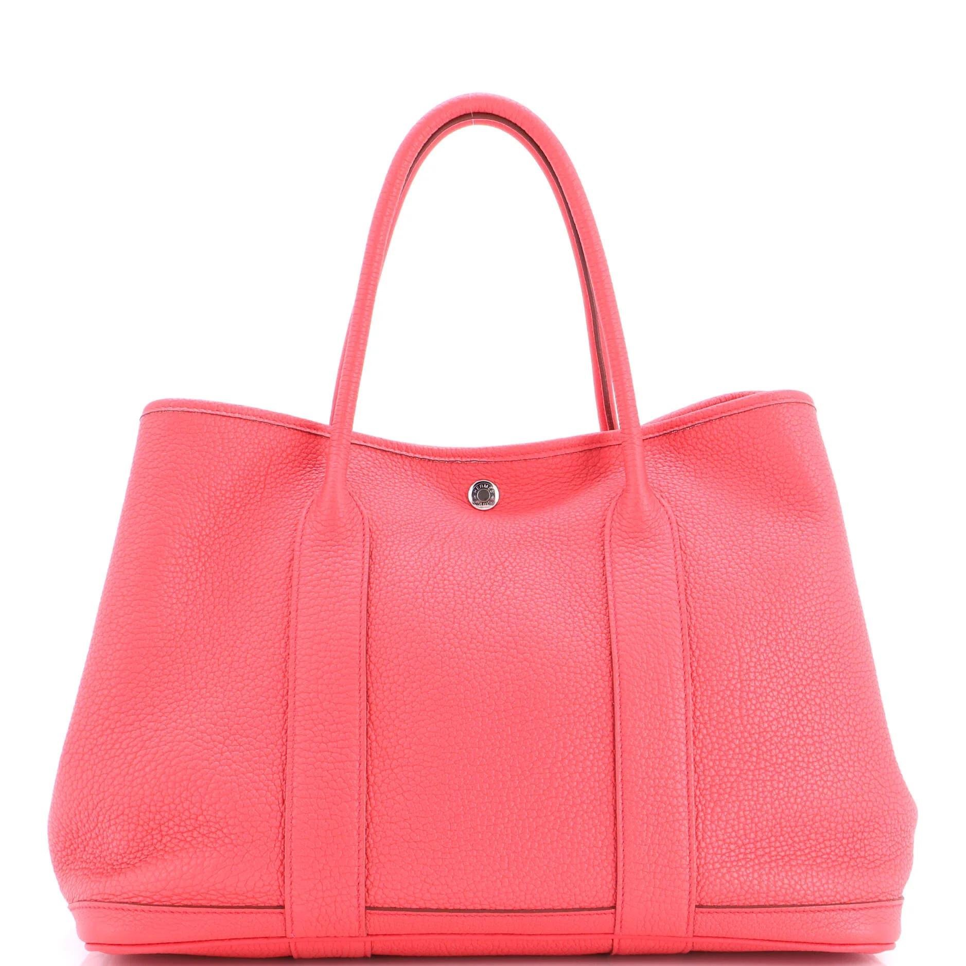 Leather tote