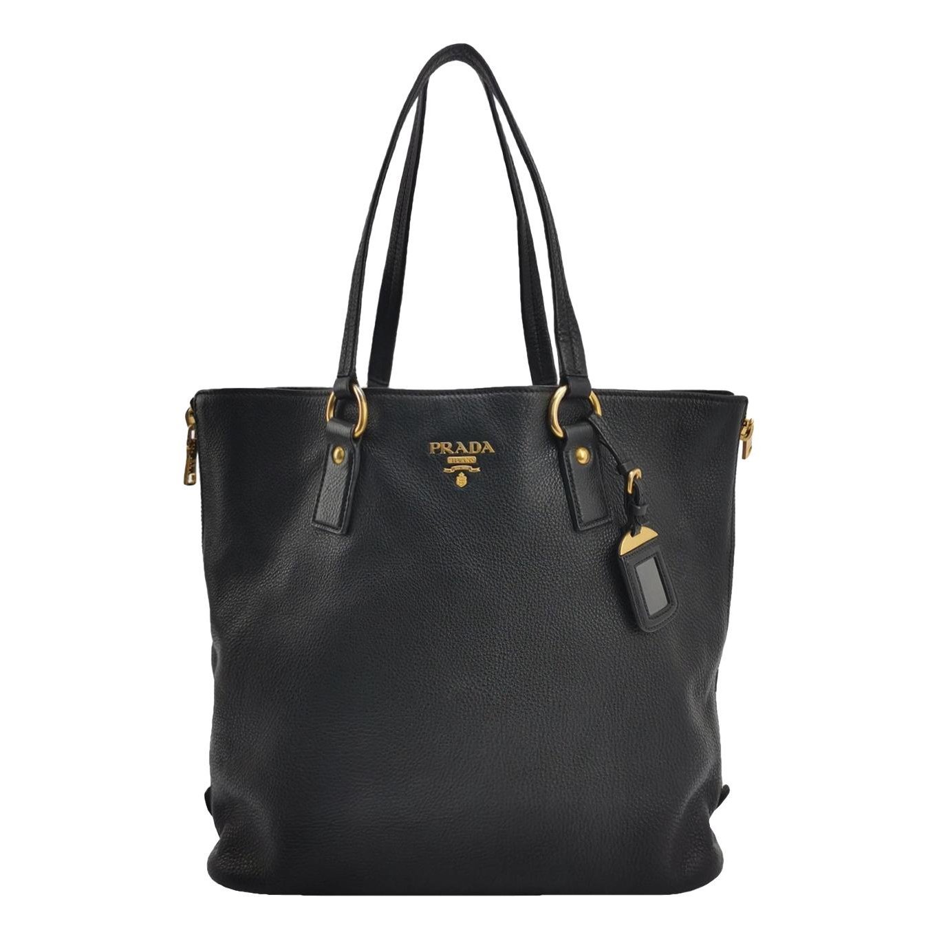 Leather tote