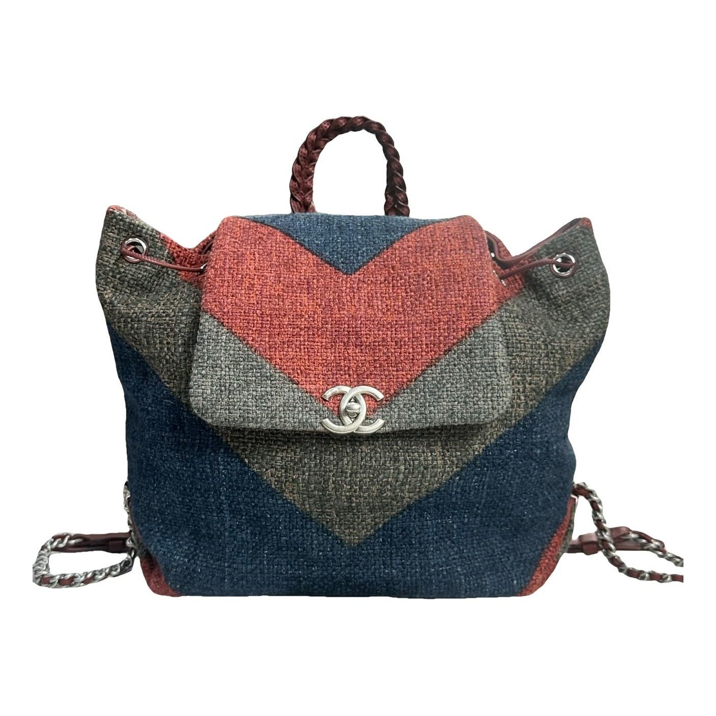 Linen backpack