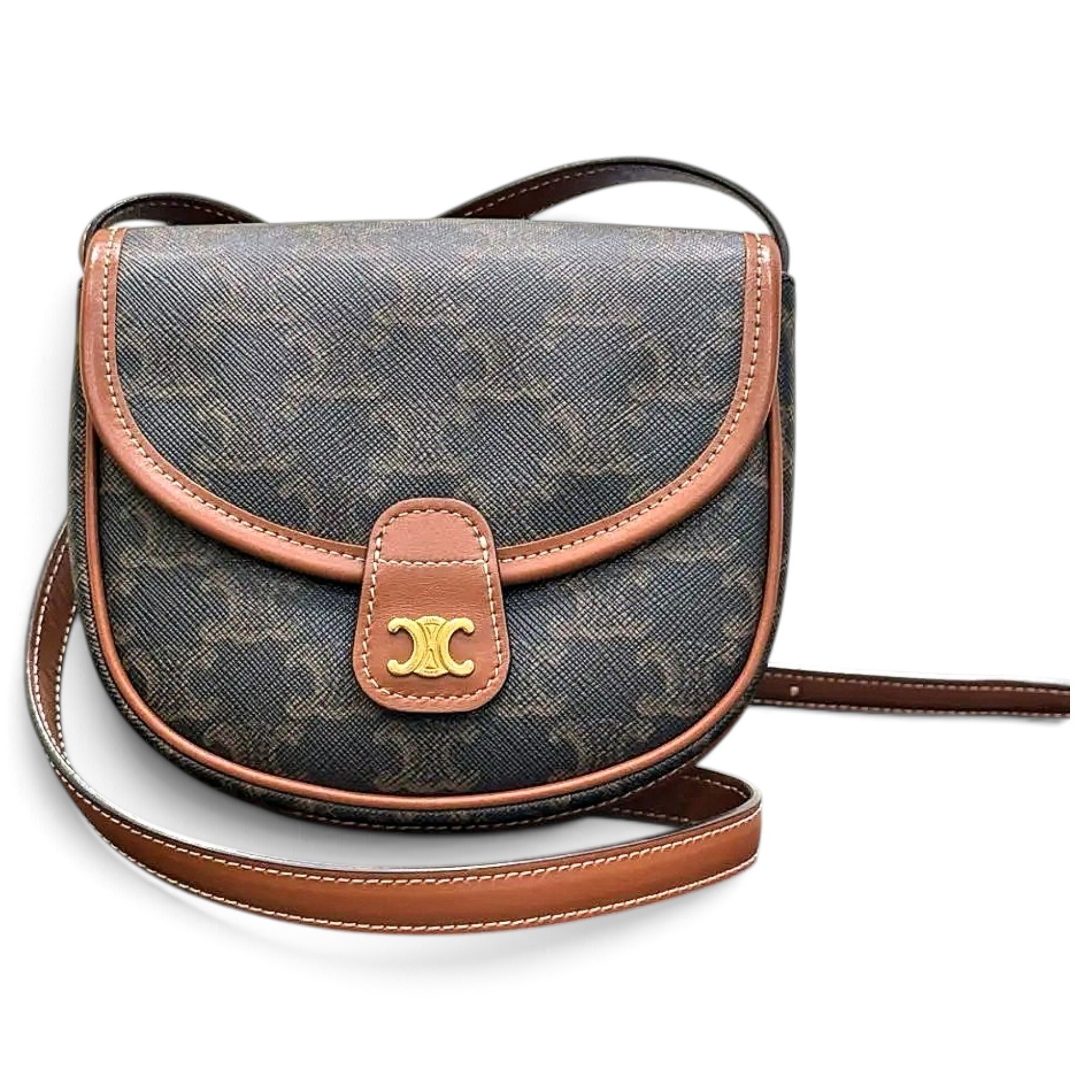 Leather crossbody bag