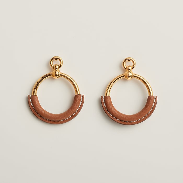 Gold Loop Earrings