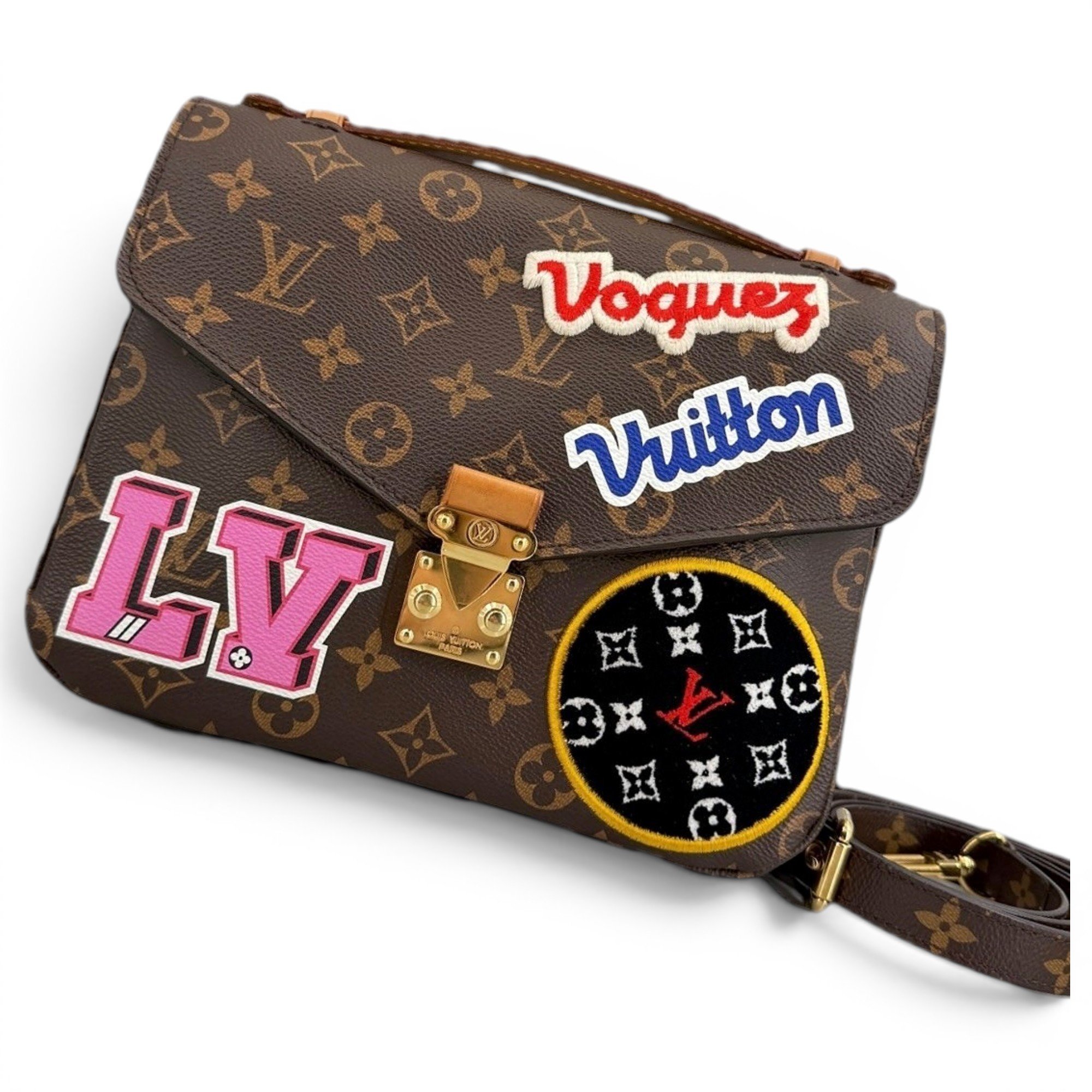 Metis leather handbag