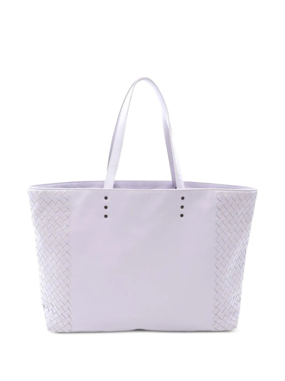 2000s Intrecciato leather tote bag