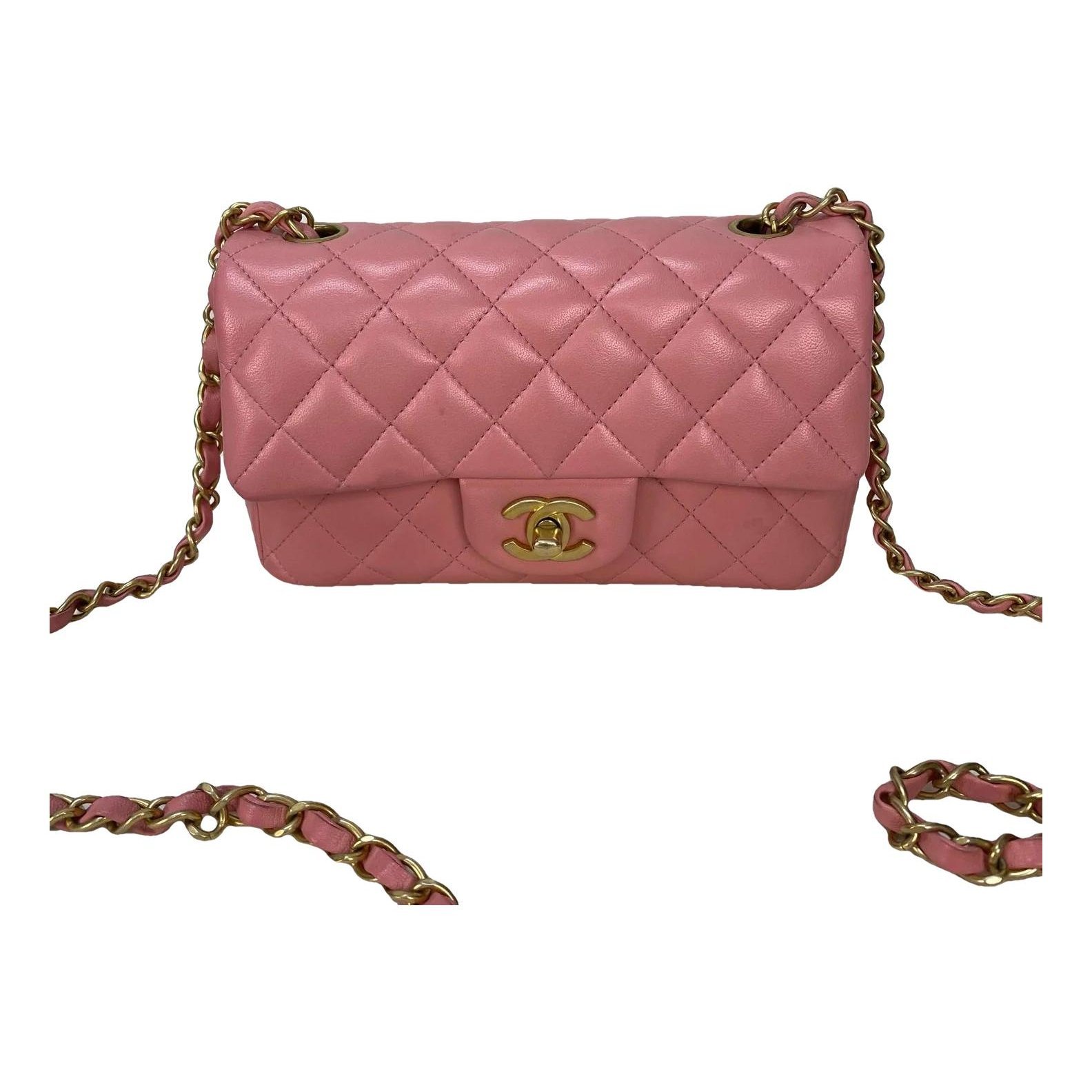 Leather mini bag