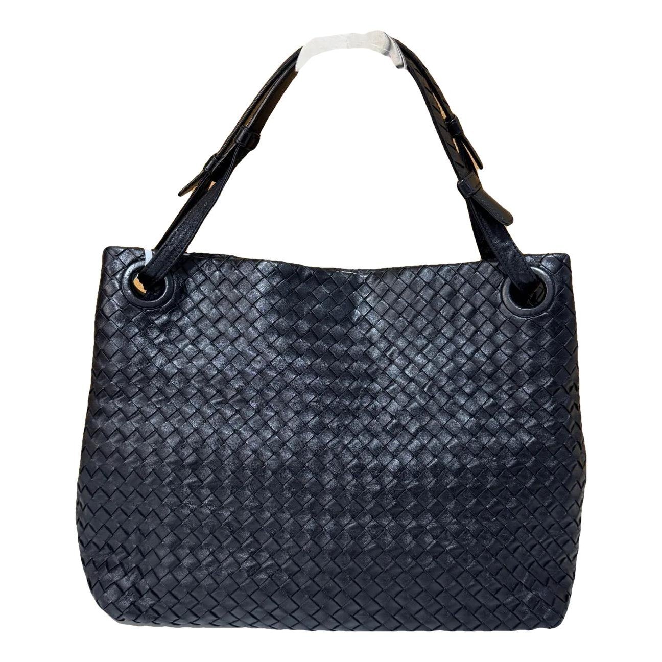 Leather tote