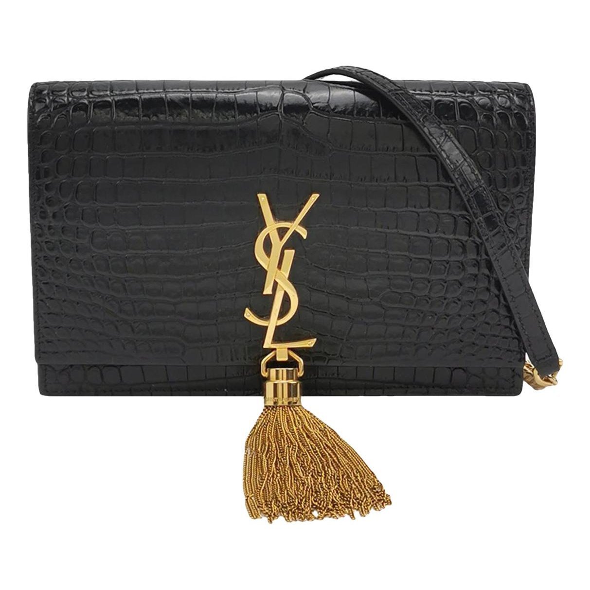 Pompom Kate leather handbag