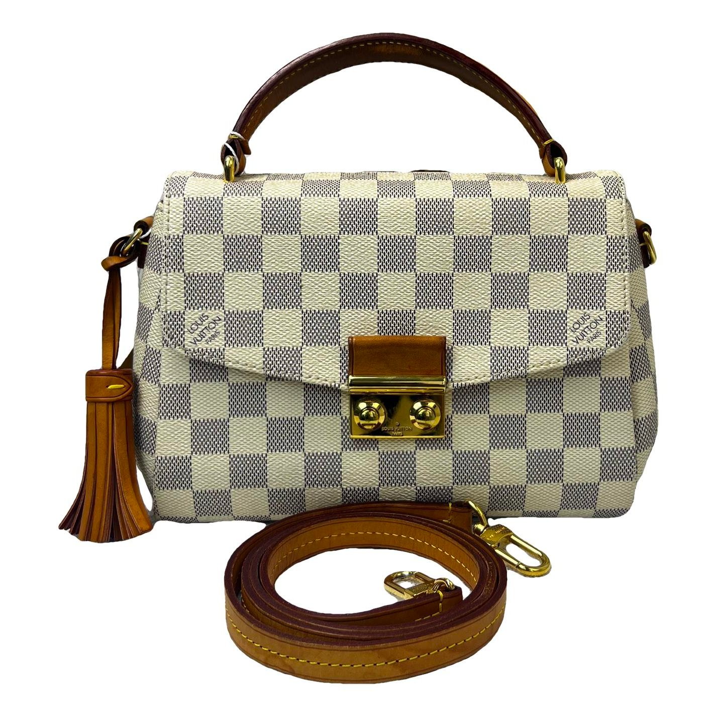 Croisette leather handbag