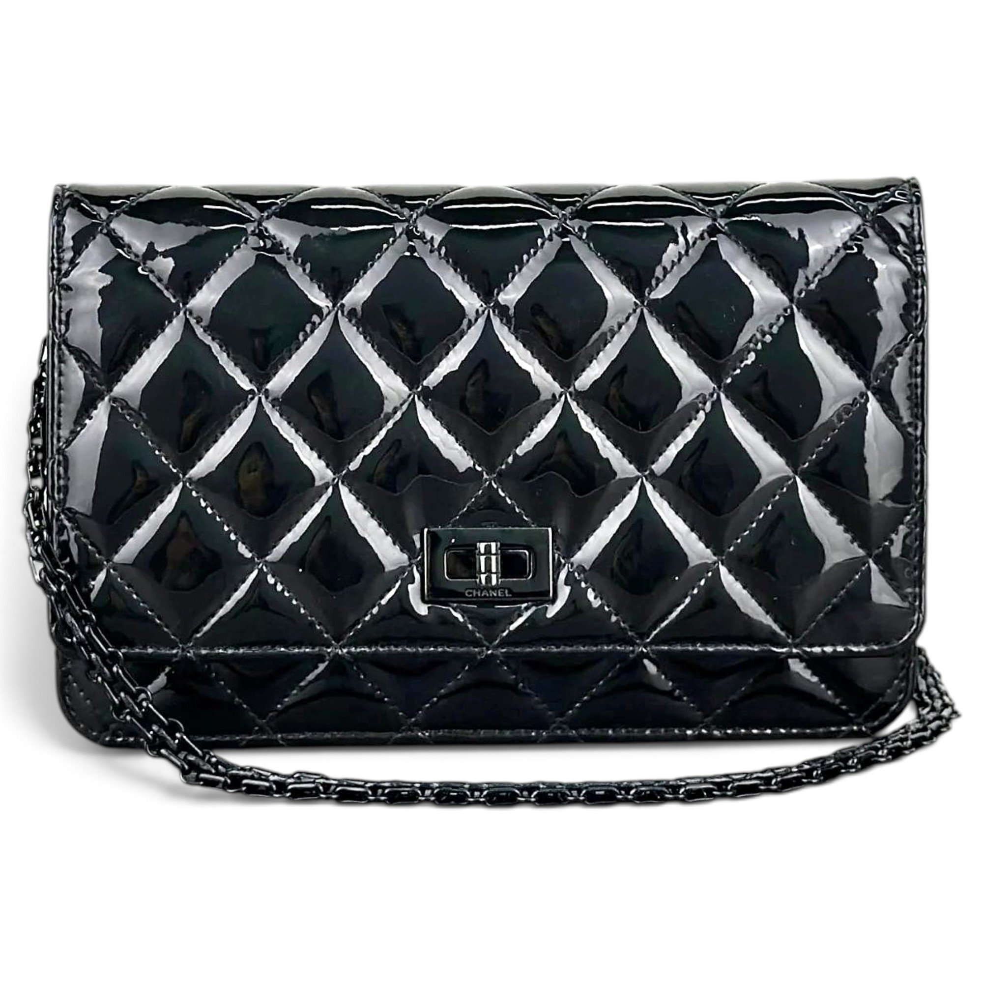 2.55 patent leather crossbody bag