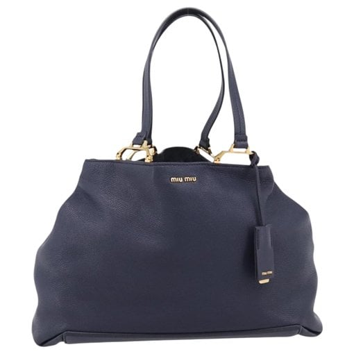 Miu Miu Madras leather handbag