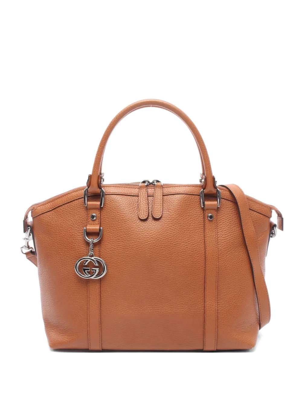 2000s Interlocking G charm tote bag