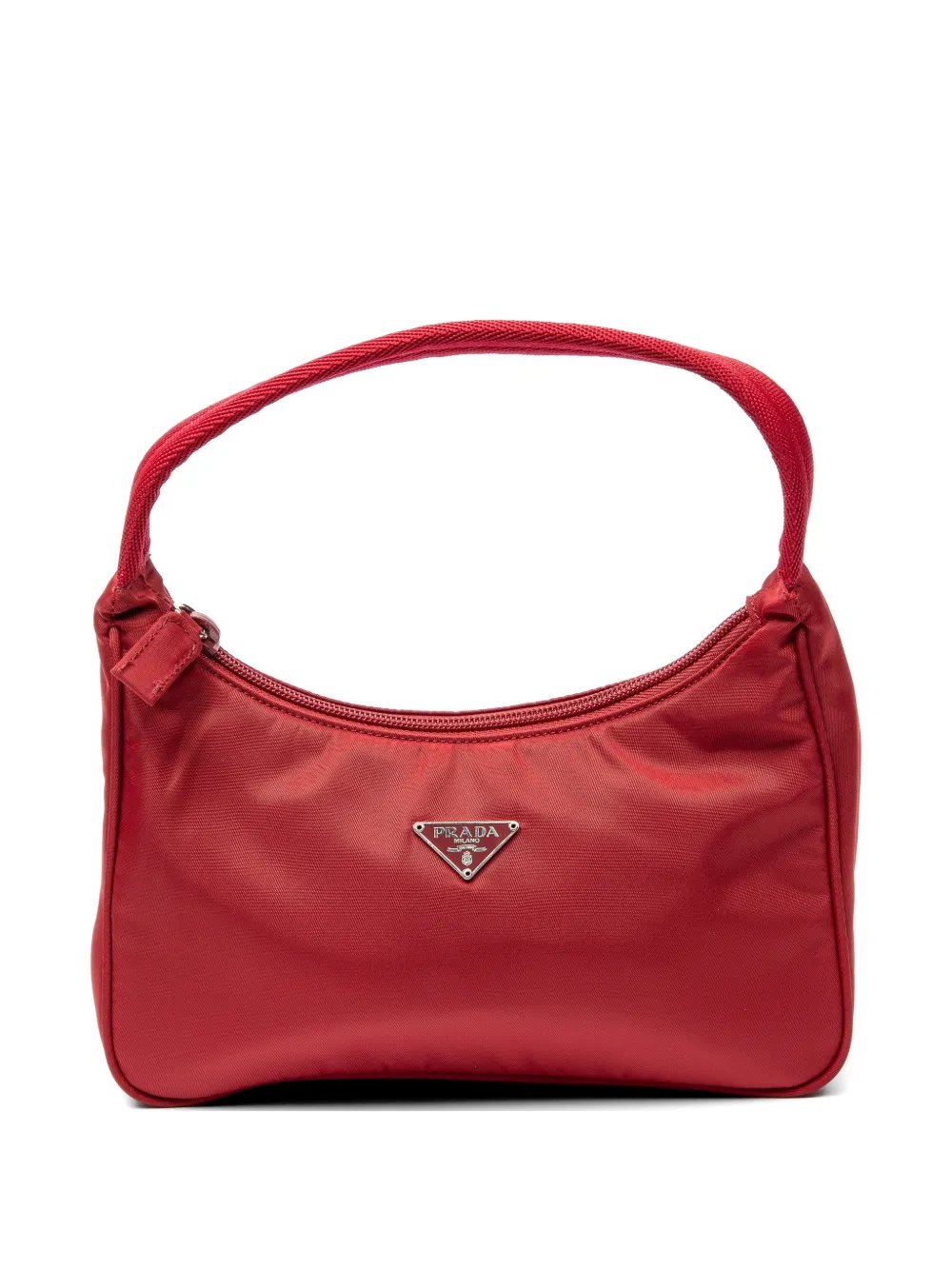 mini logo-plaque tote bag