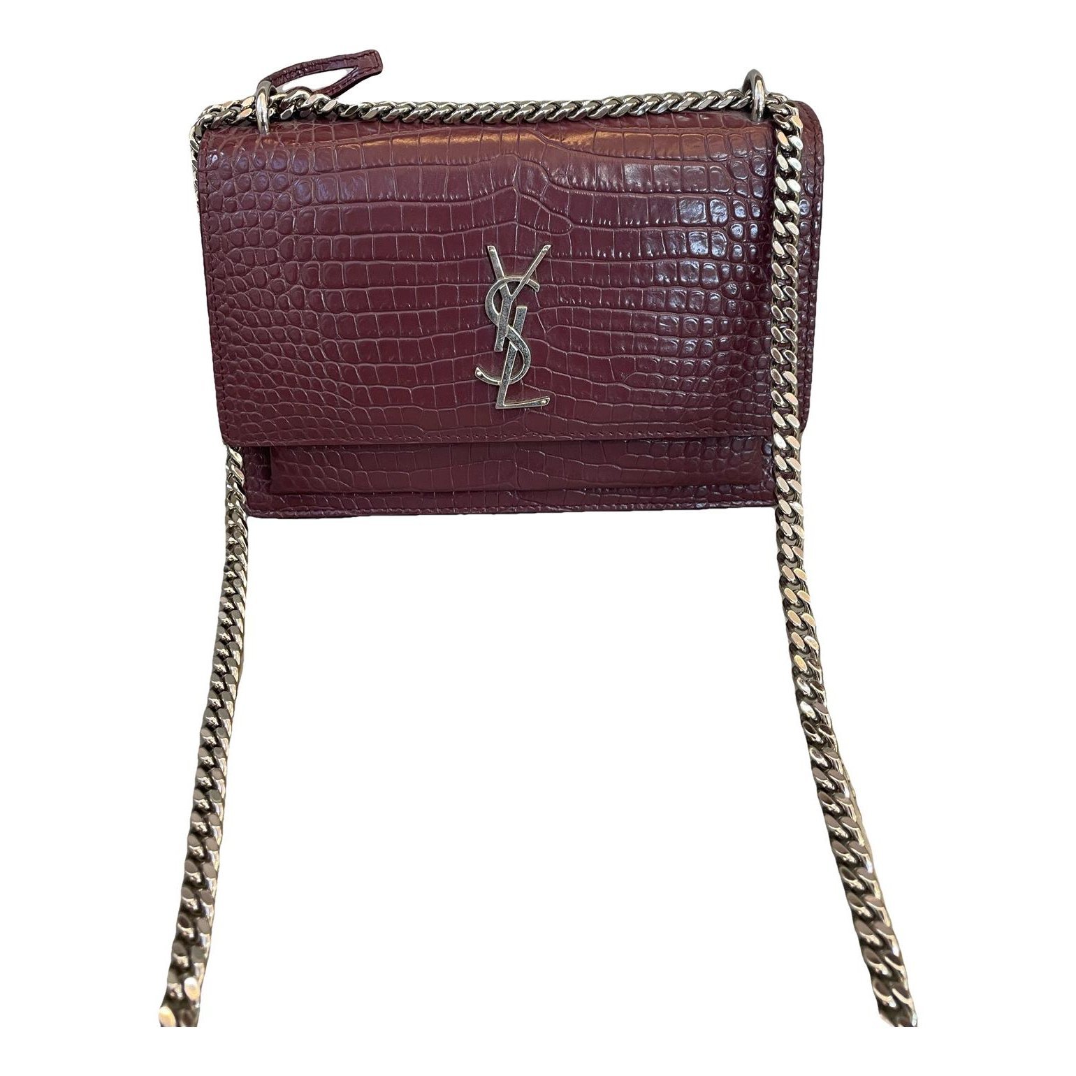 Sunset leather handbag