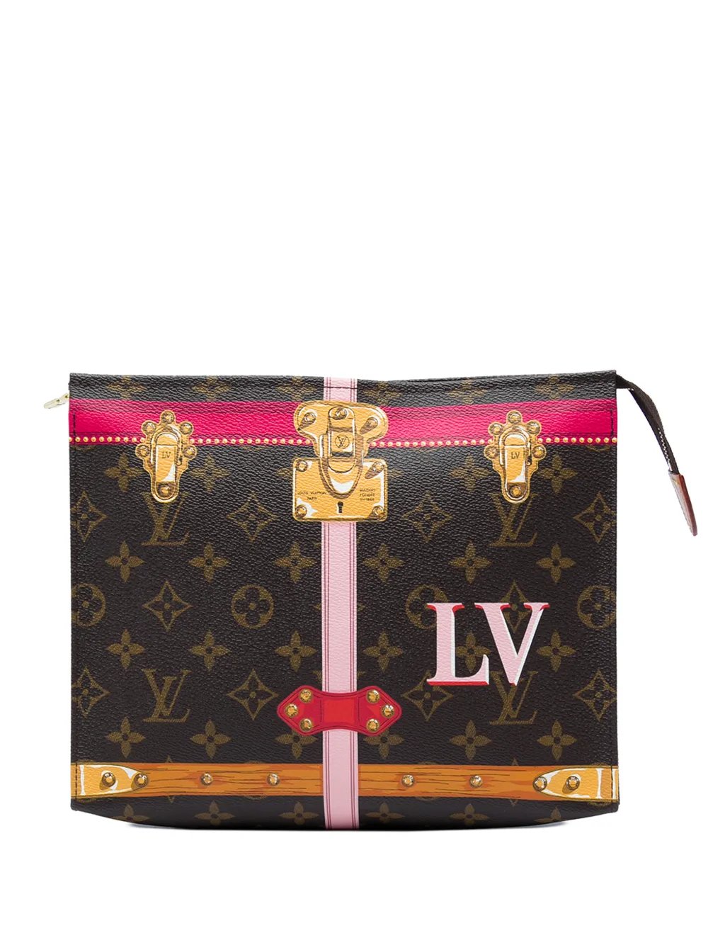 2018 Monogram Summer Trunks Toiletry Pouch 26 clutch bag