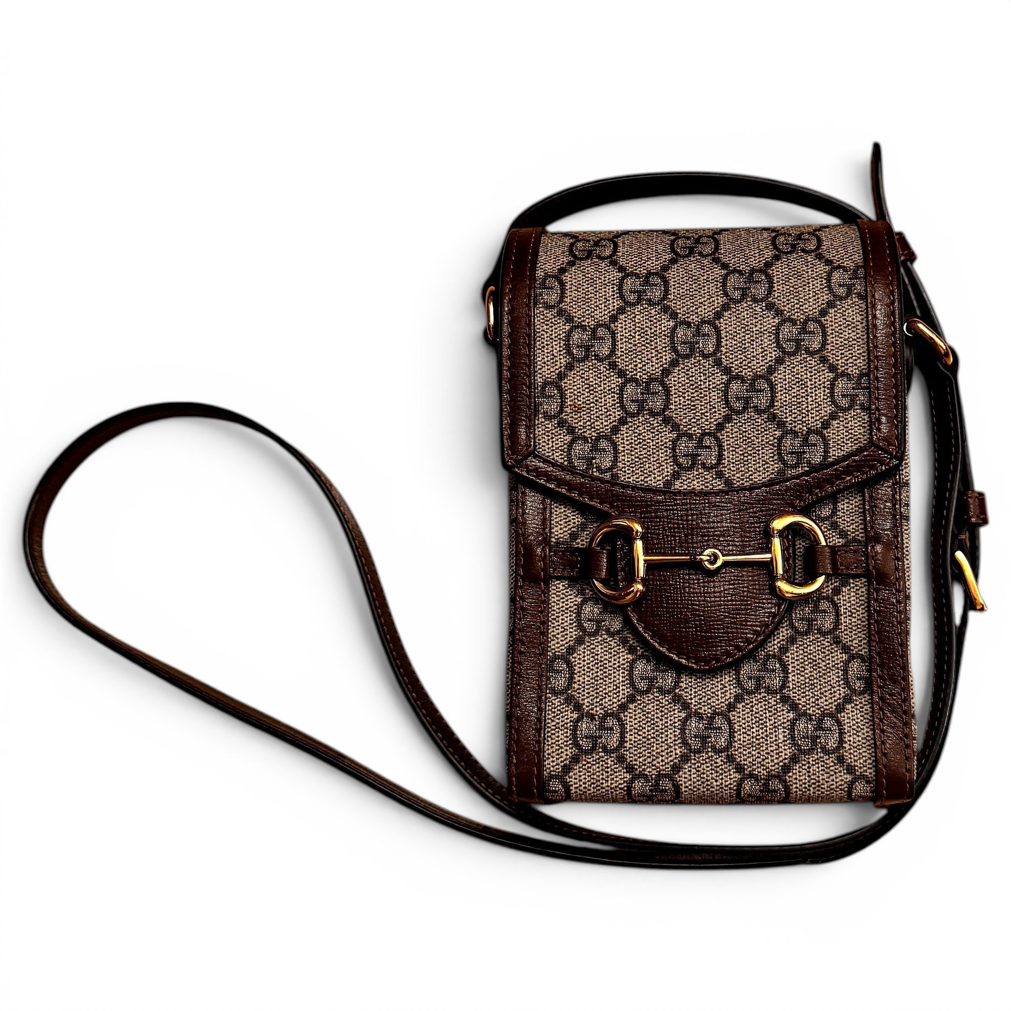Horsebit 1955 leather crossbody bag