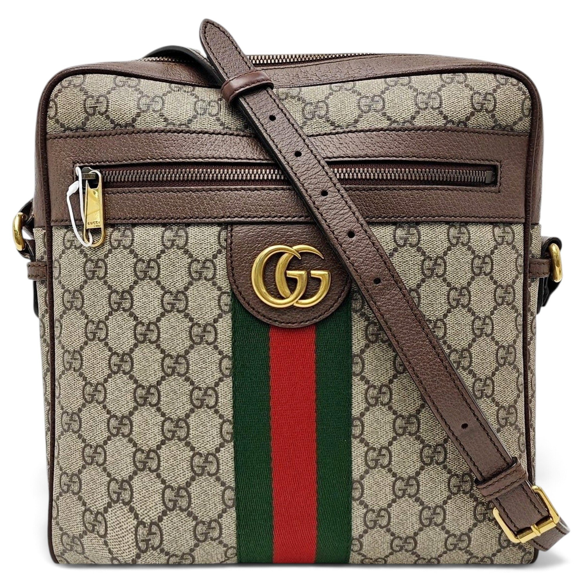 Ophidia leather handbag