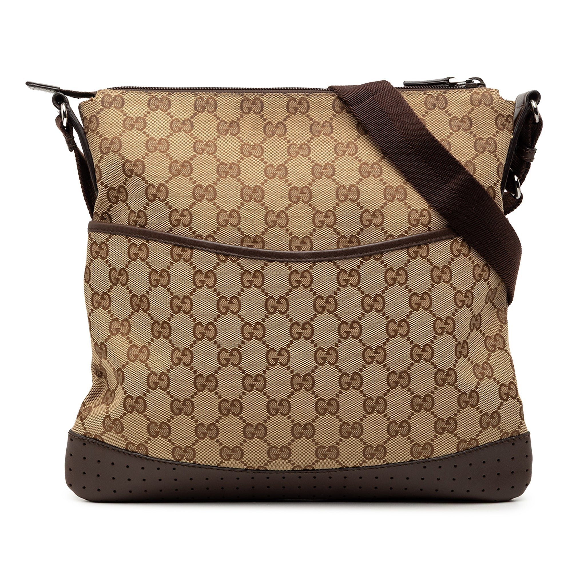 Leather crossbody bag