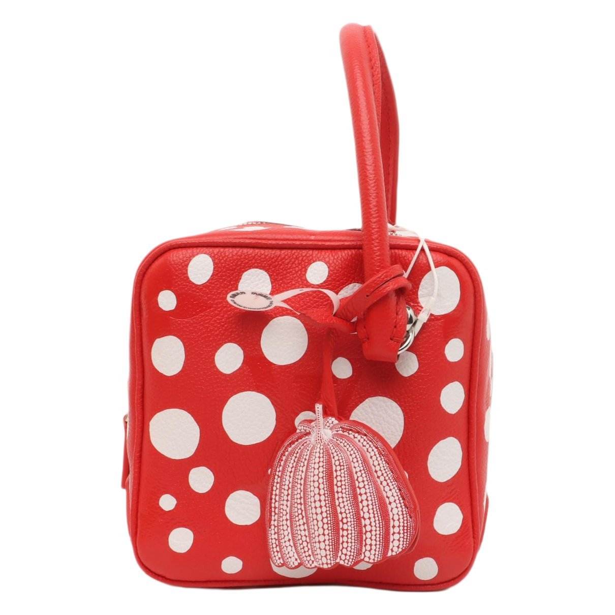 Square bag leather handbag