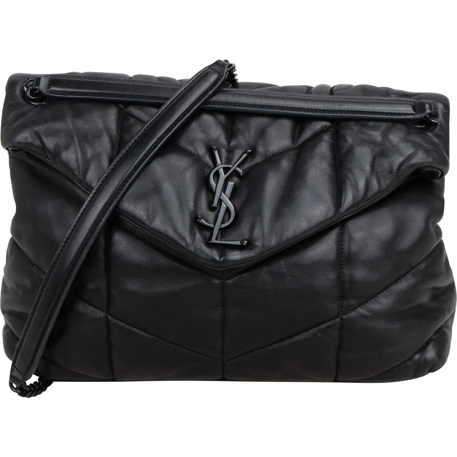 Loulou Puffer leather crossbody bag