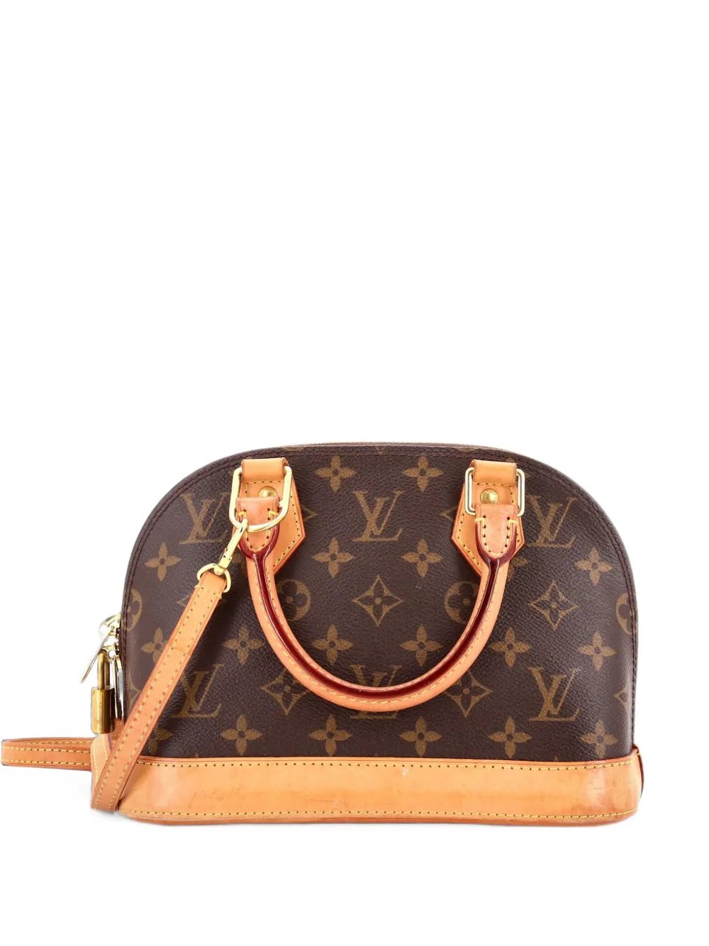 Alma Handbag Monogram Canvas BB crossbody bag
