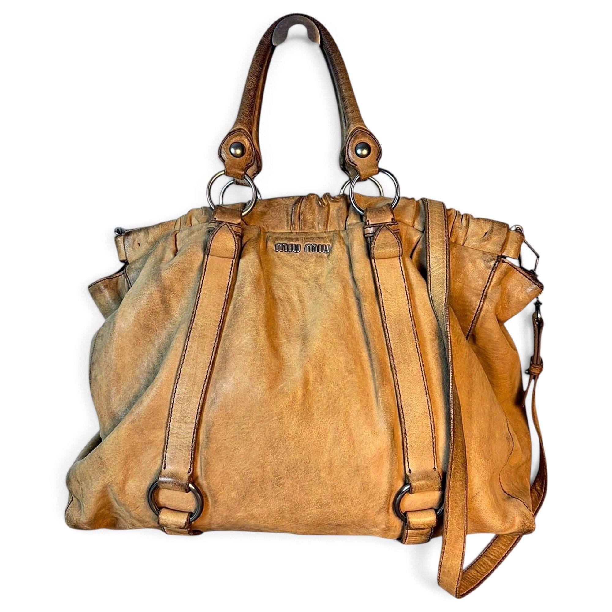 Vitello leather handbag