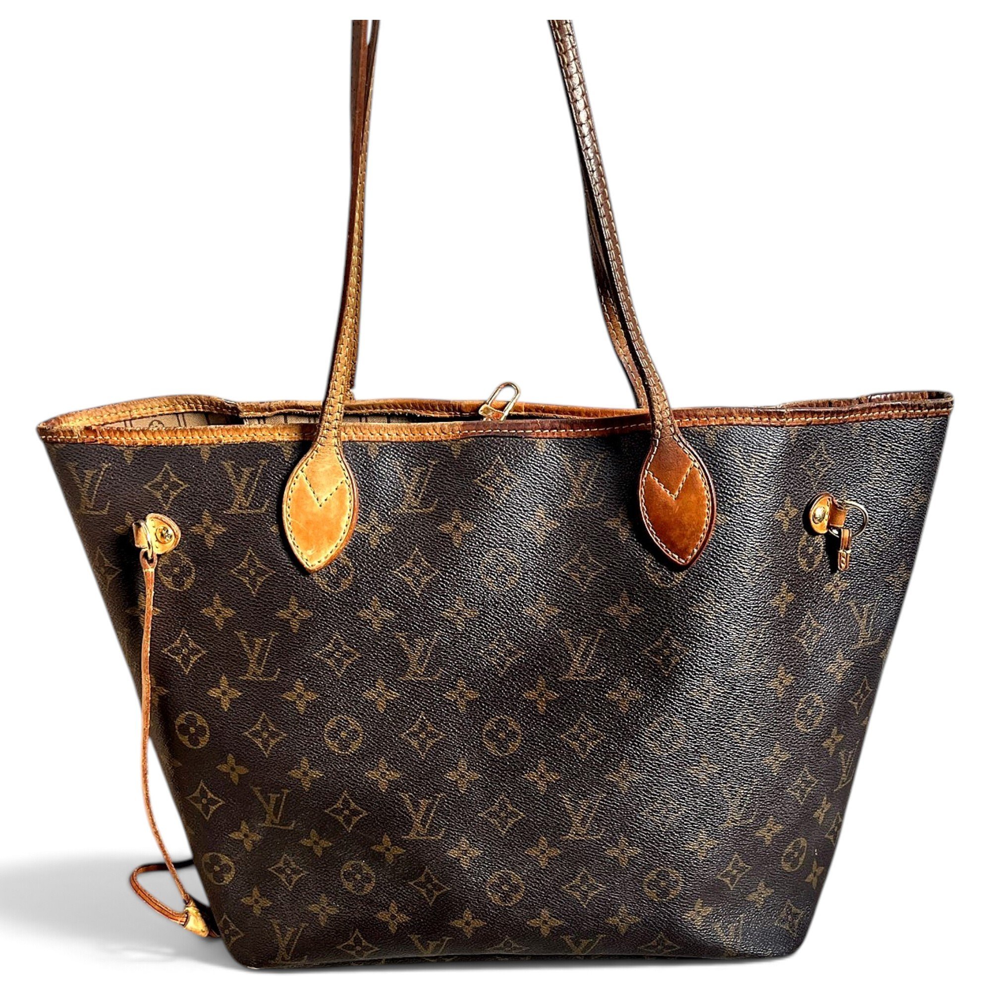 Neverfull leather tote