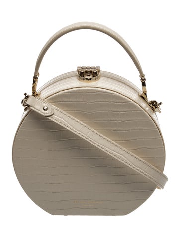 Aspinal of London Embossed Leather Crossbody Bag