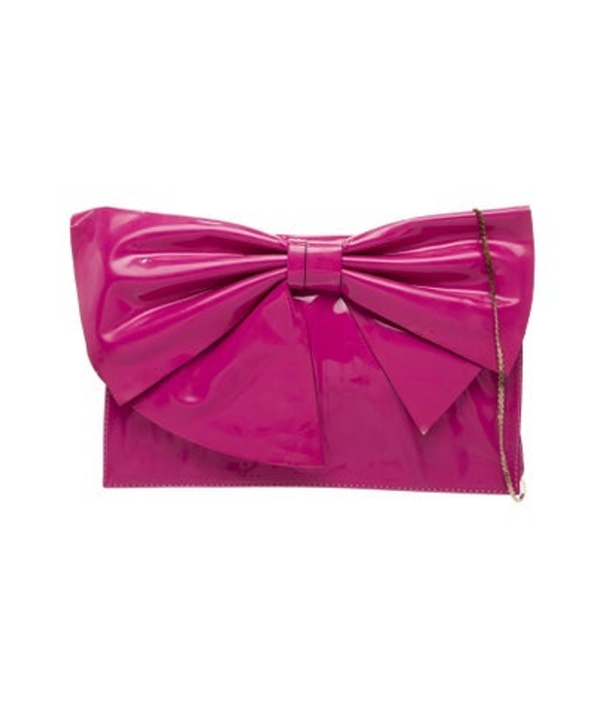Valentino Patent Leather Clutch