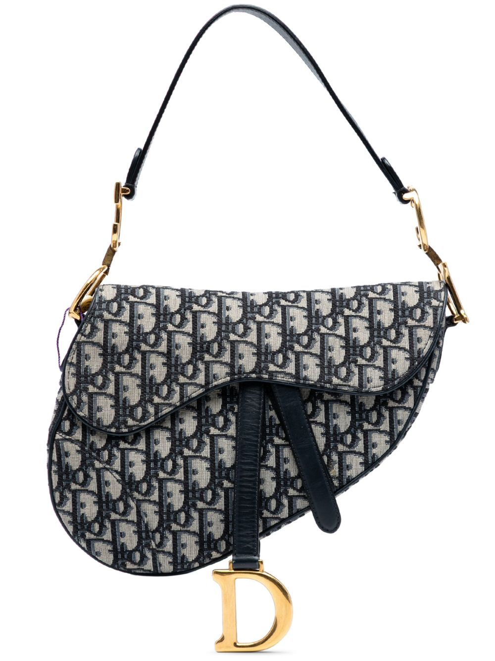 2019 Oblique Canvas Saddle Bag shoulder bag