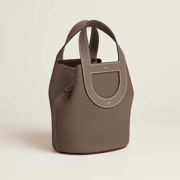Étoupe Hermès In-the-loop 18 Bag