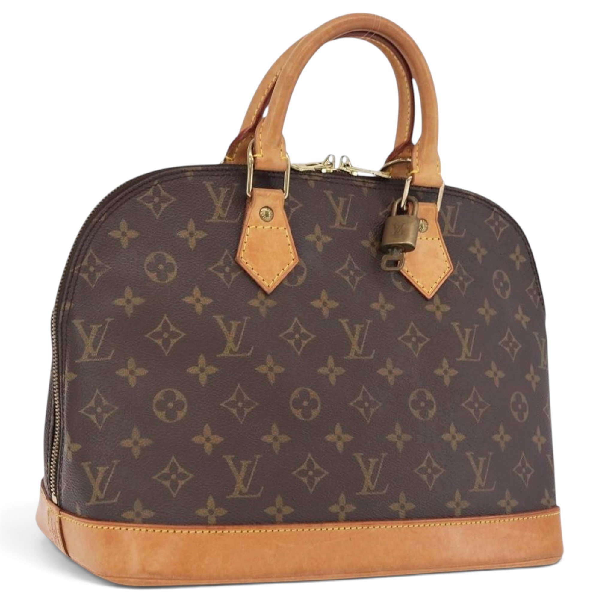Alma leather handbag